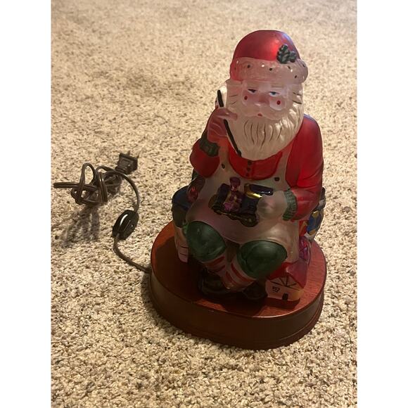 Old World Christmas Yuletide Santa Illuminated 1996 Lighted - Picture 7 of 16